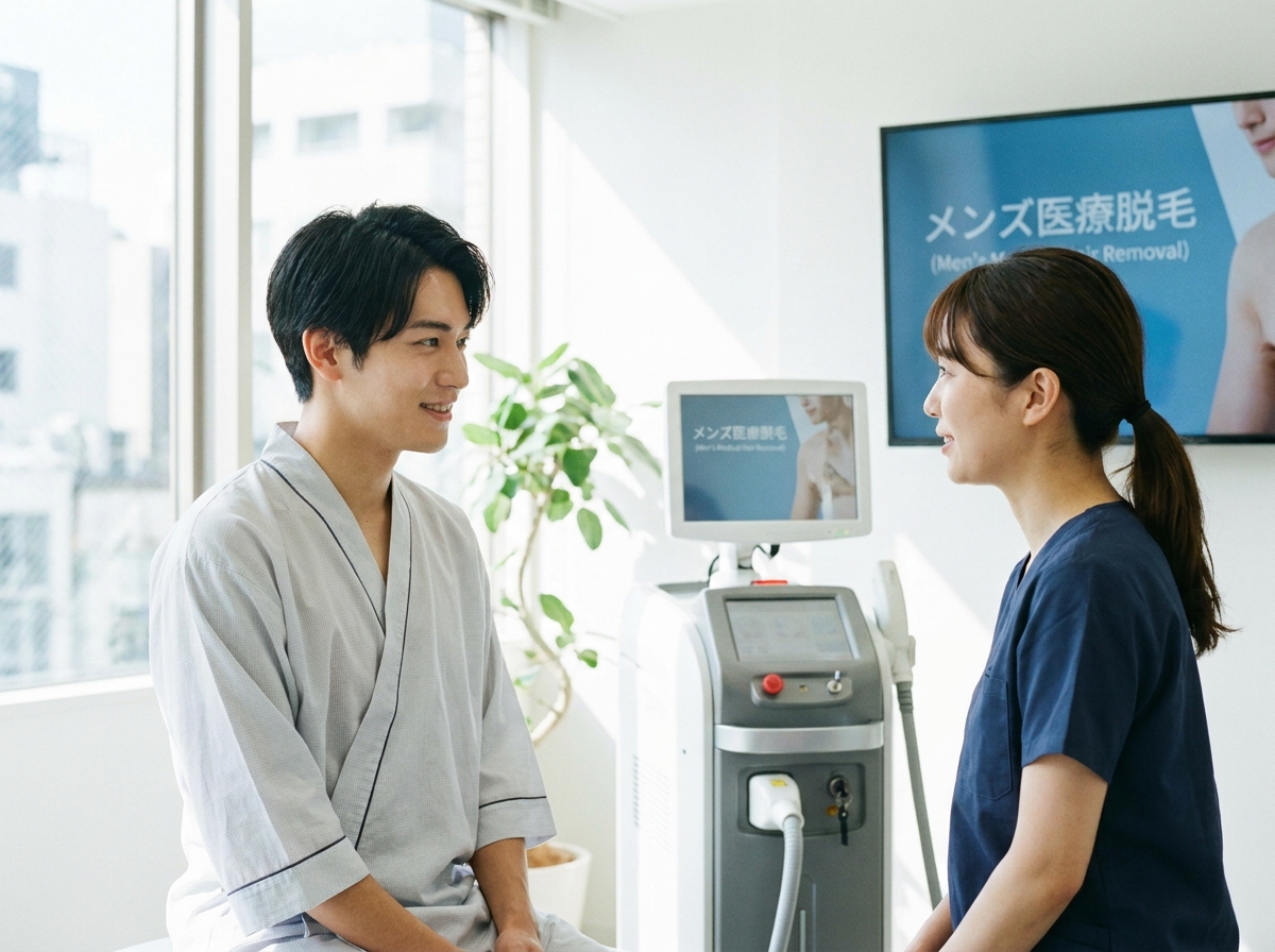 メンズ医療脱毛のイメージ